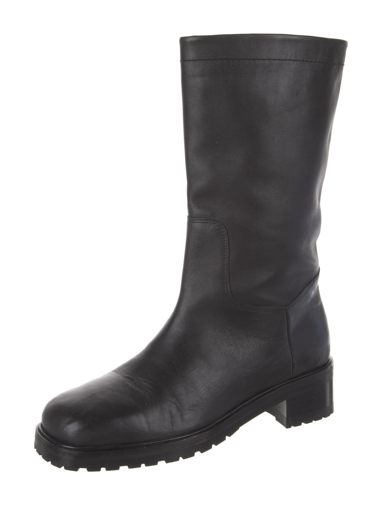 Maryam Nassir Zadeh Leather Rain Boots