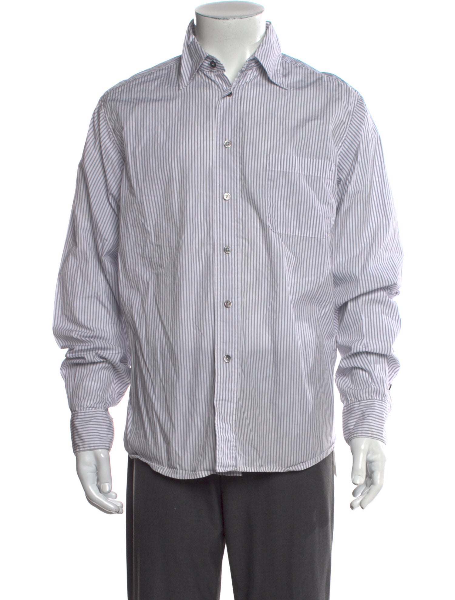 Maryam Nassir Zadeh Striped Long Sleeve Shirt