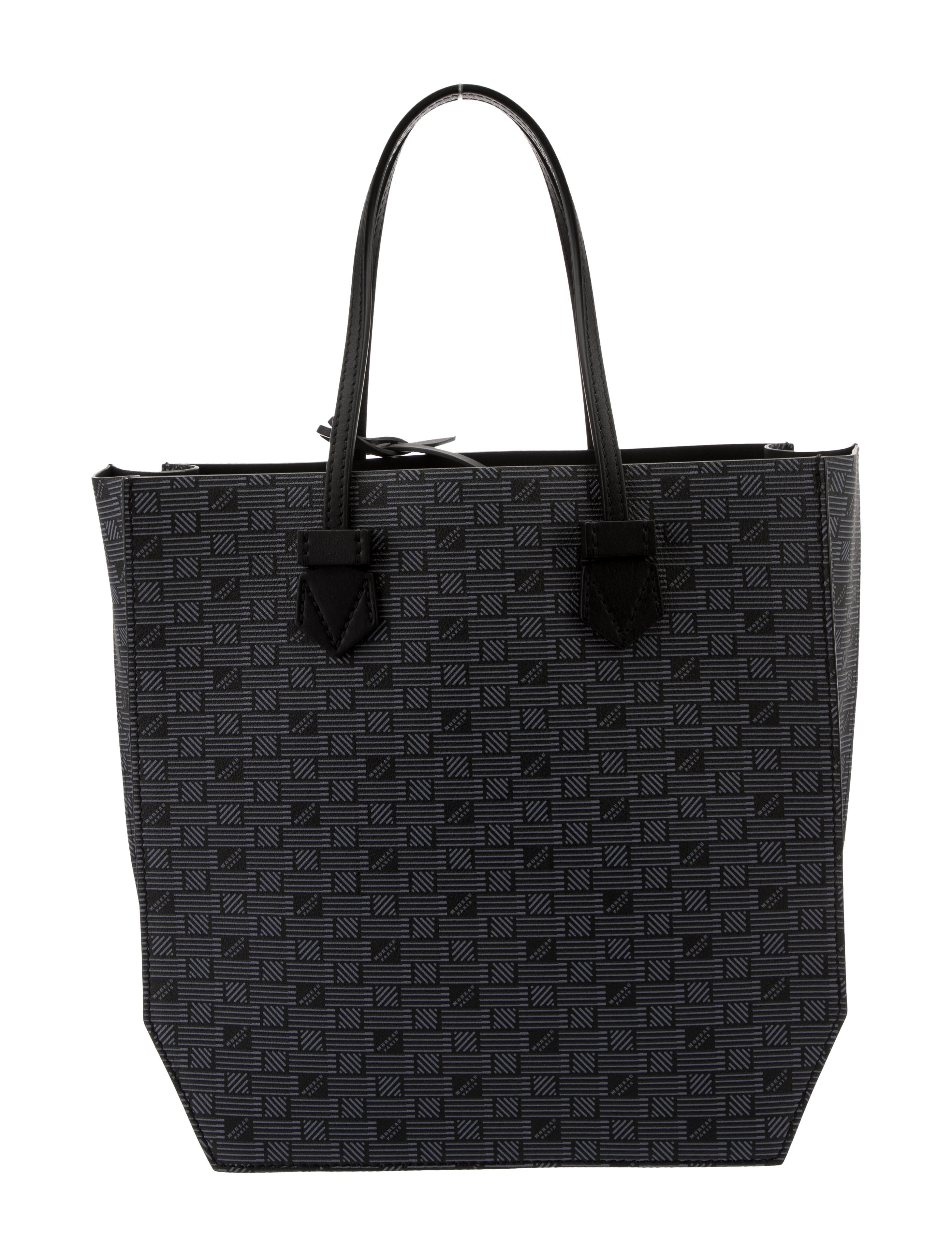 Moreau Leather Tote Bag Black Totes, Handbags MO320520 The RealReal