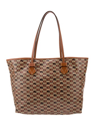Moreau Coated Canvas Tote Bag