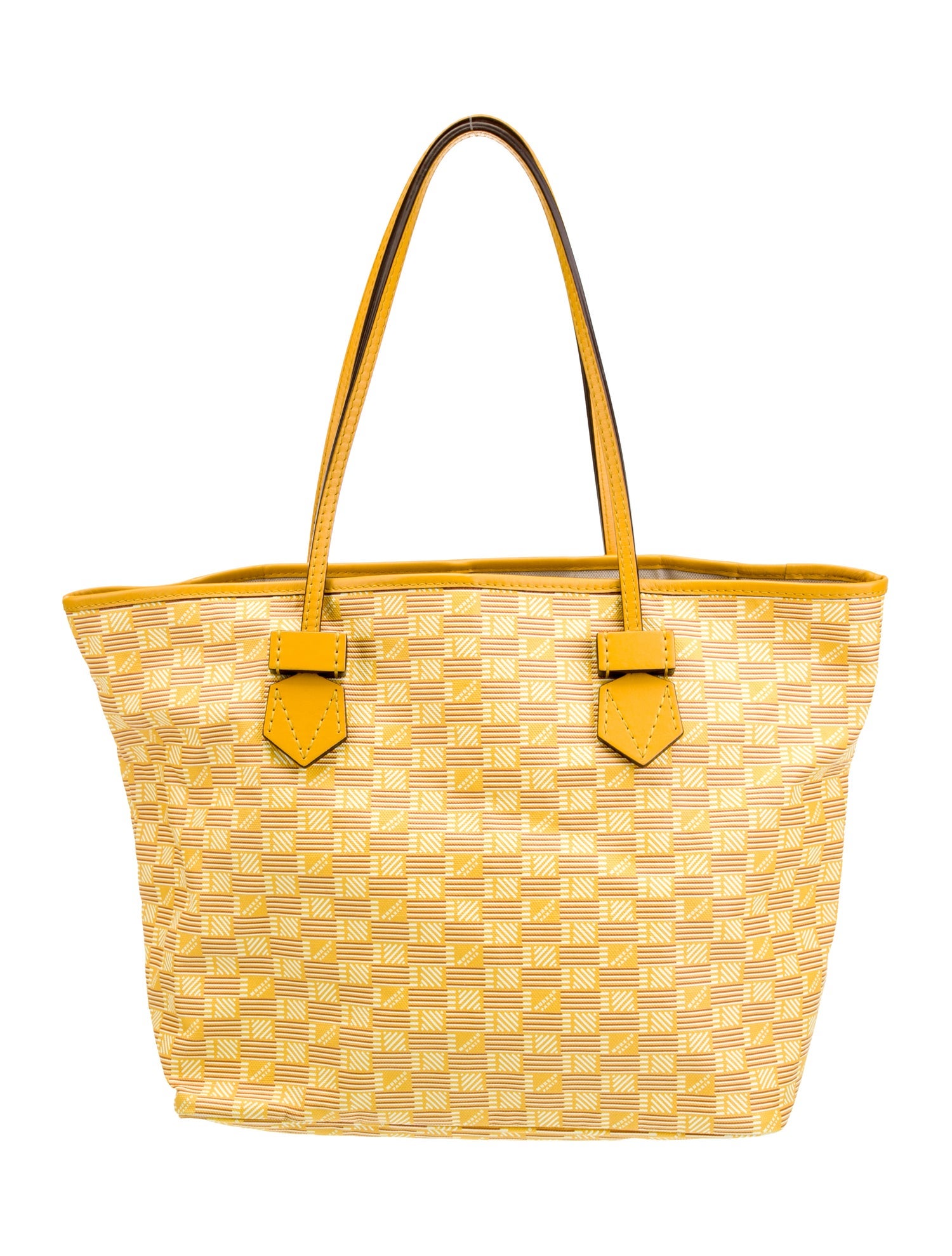 Moreau Patterned Print Coated Canvas Tote Bag