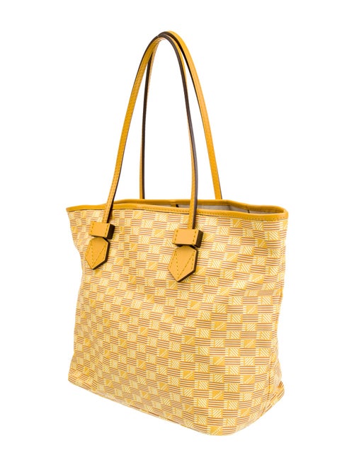 Moreau Patterned Print Coated Canvas Tote Bag