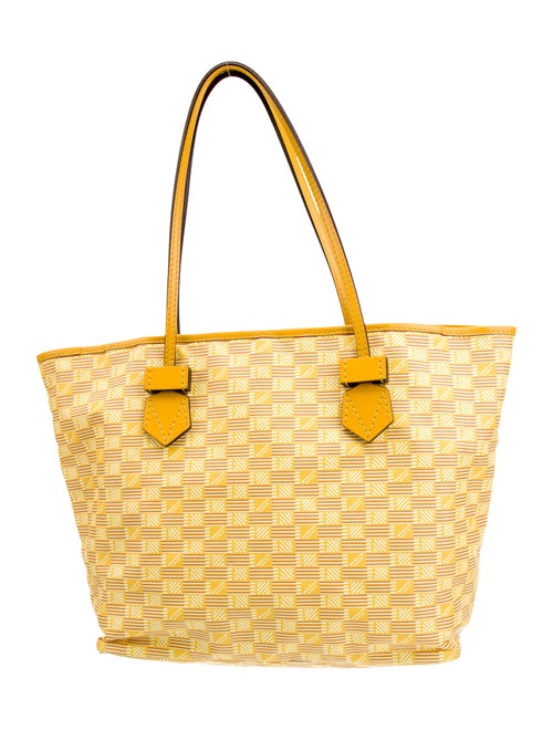 Moreau Patterned Print Coated Canvas Tote Bag