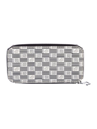 Moreau Leather Printed Wallet