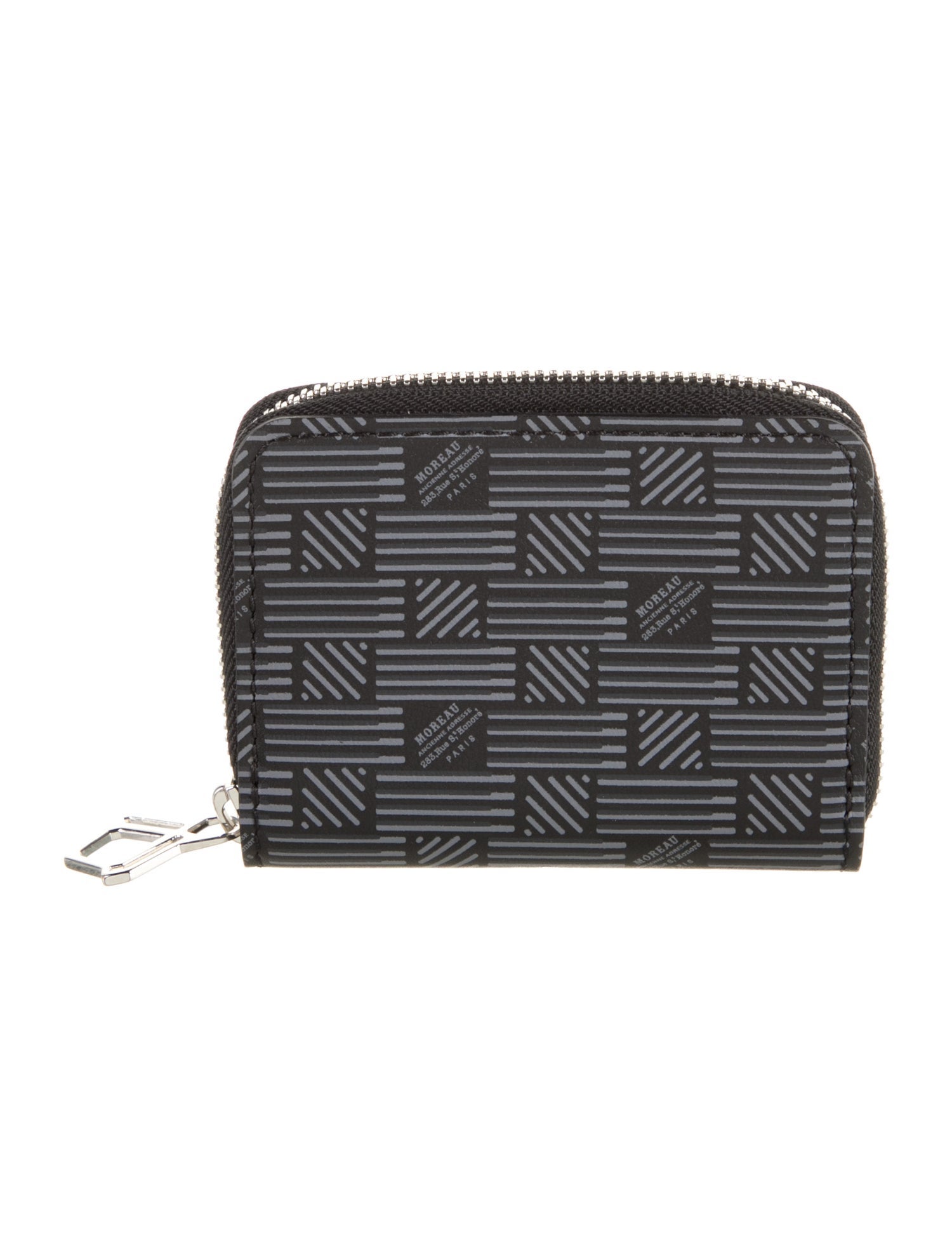 Moreau Leather Printed Compact Wallet