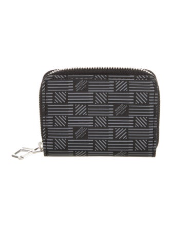 Moreau Leather Printed Compact Wallet