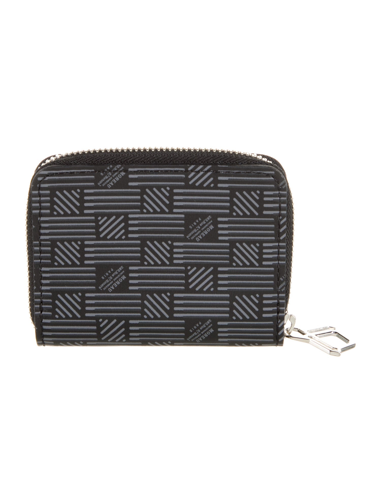 Moreau Leather Printed Compact Wallet