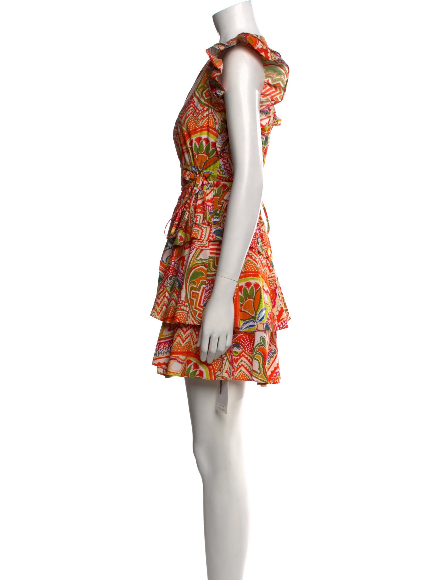 Maria Oliver Printed Mini Dress w/ Tags