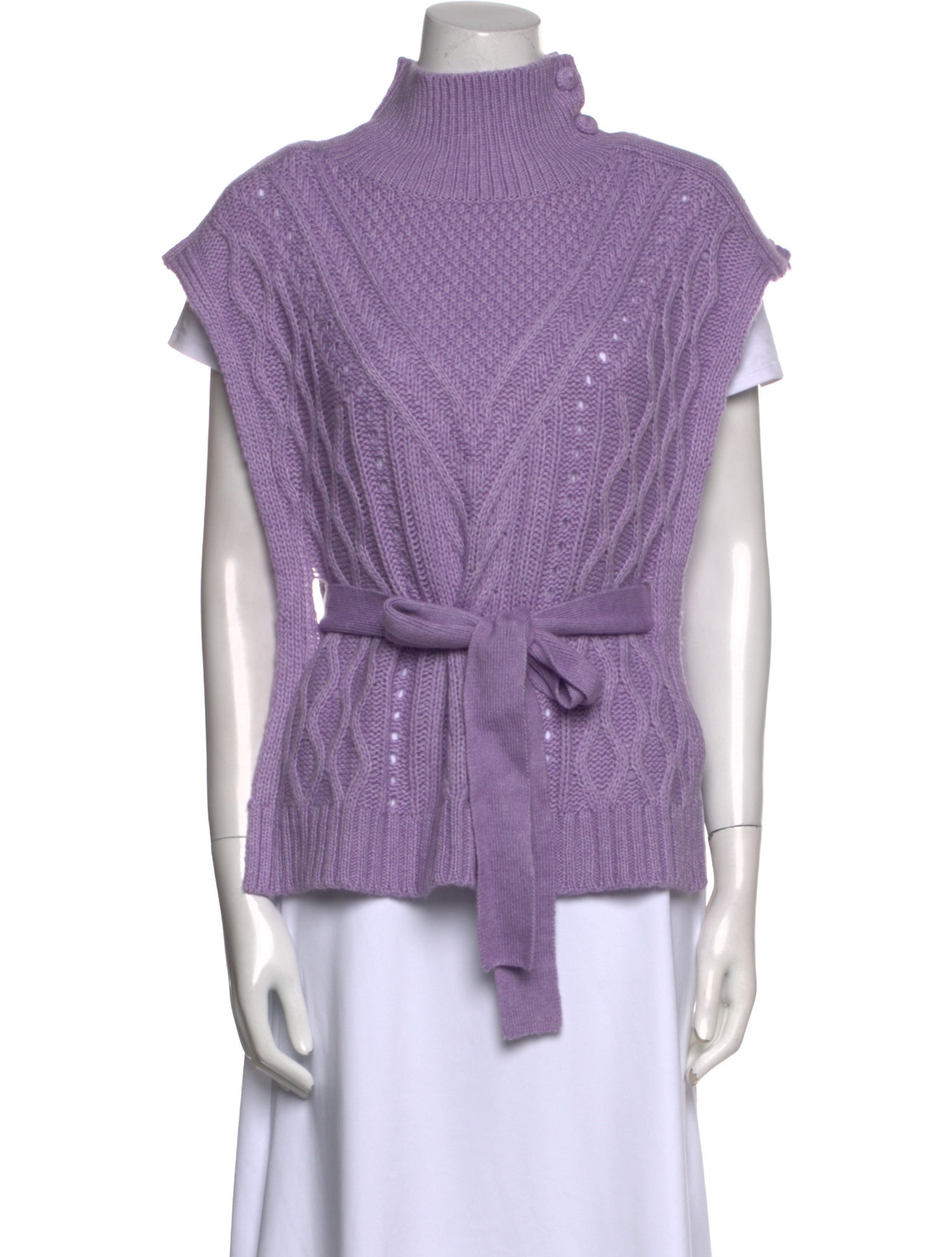 Maria Oliver Mock Neck Sweater