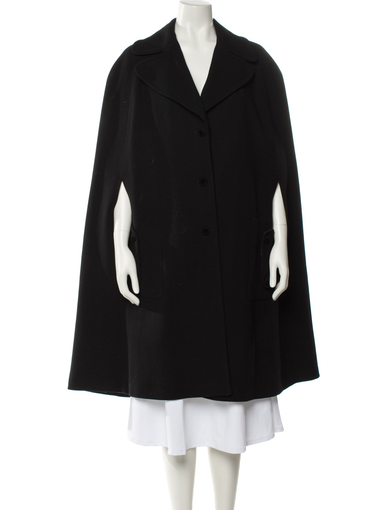 Maria Oliver Wool Cape