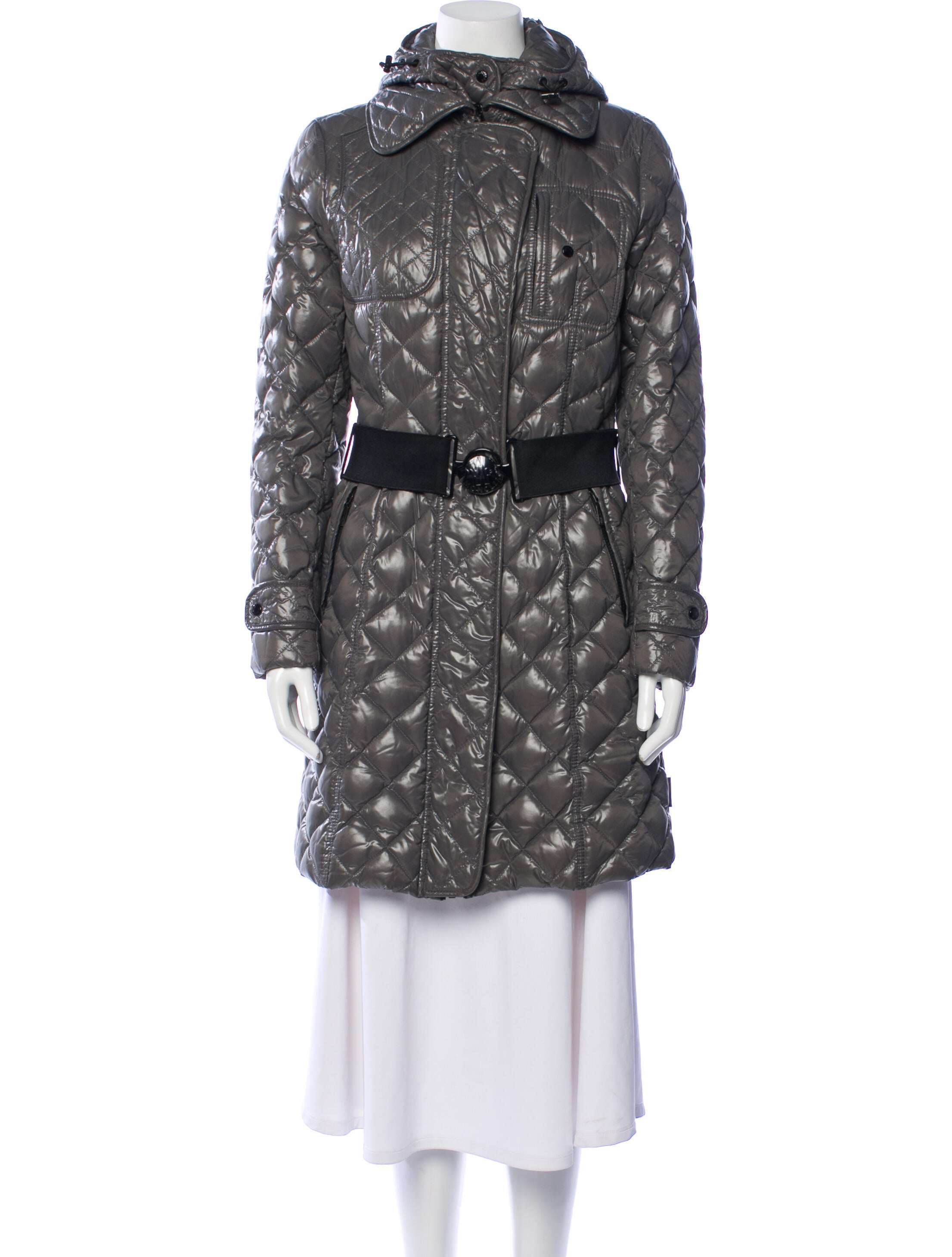 Moncler Down Coat Green Coats, Clothing MOC101307 The RealReal