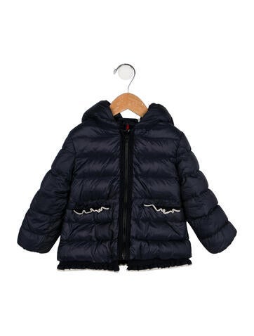 Moncler Sizes 0-24 Months Girls' Temoe Ruffle Accent Down Coat 18M