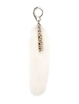 Moncler Solid Fur Keychain