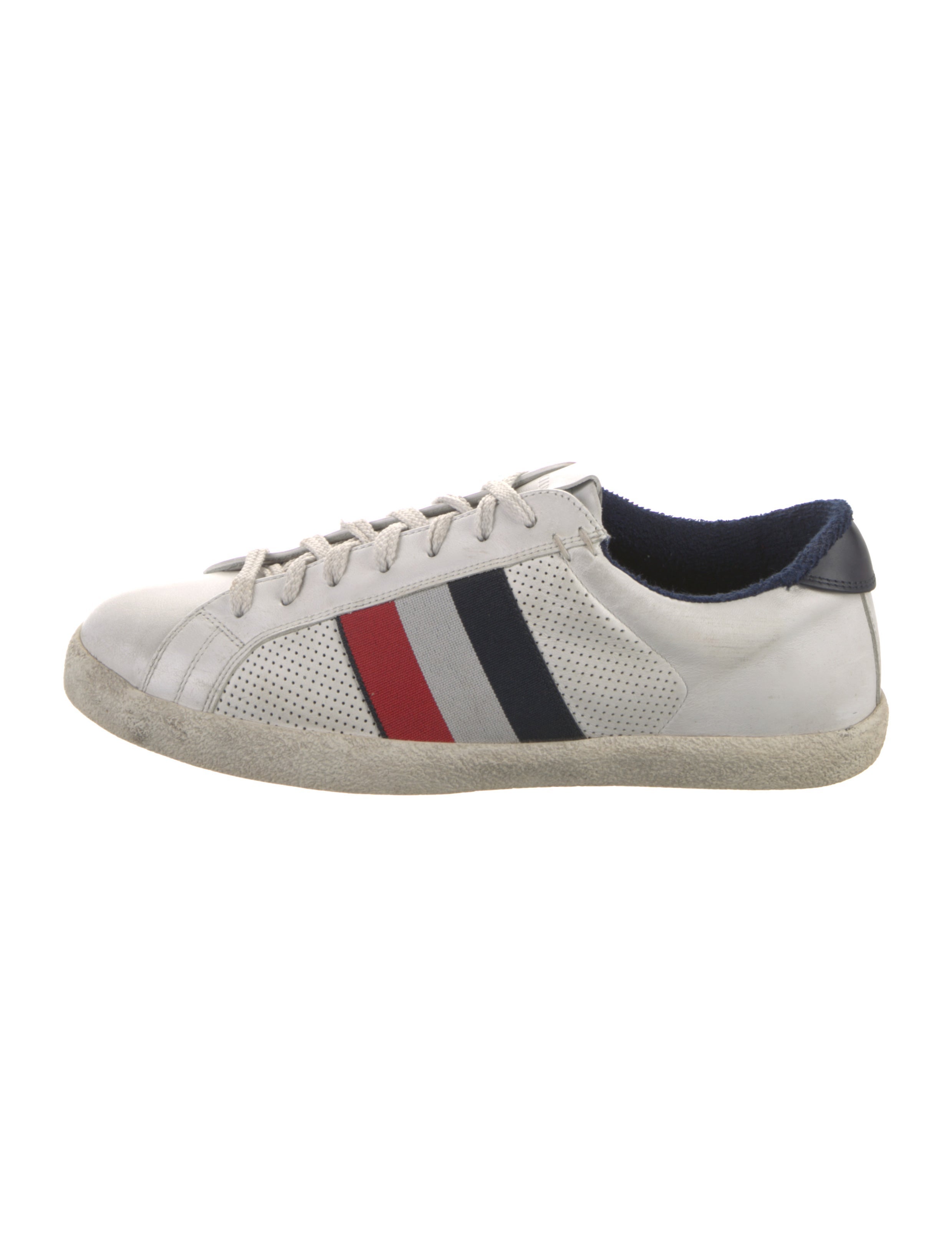 Moncler Leather Printed Sneakers