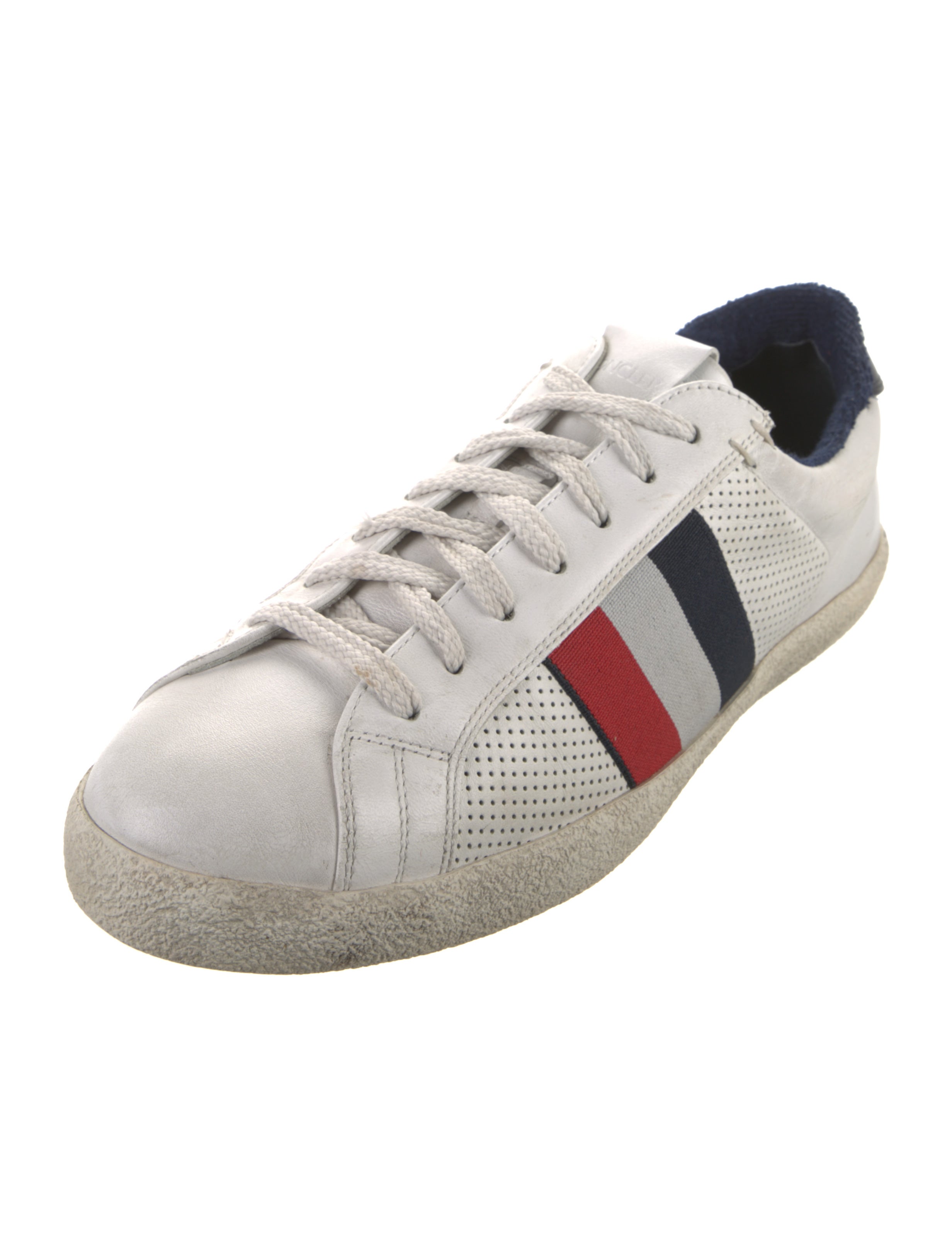 Moncler Leather Printed Sneakers