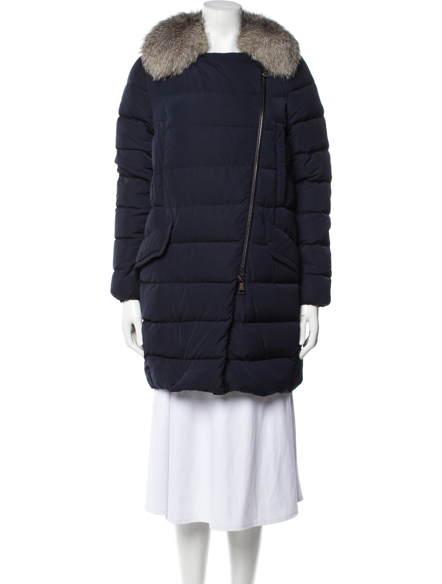 Moncler Jacket Blue Jackets, Clothing MOC117213 The RealReal