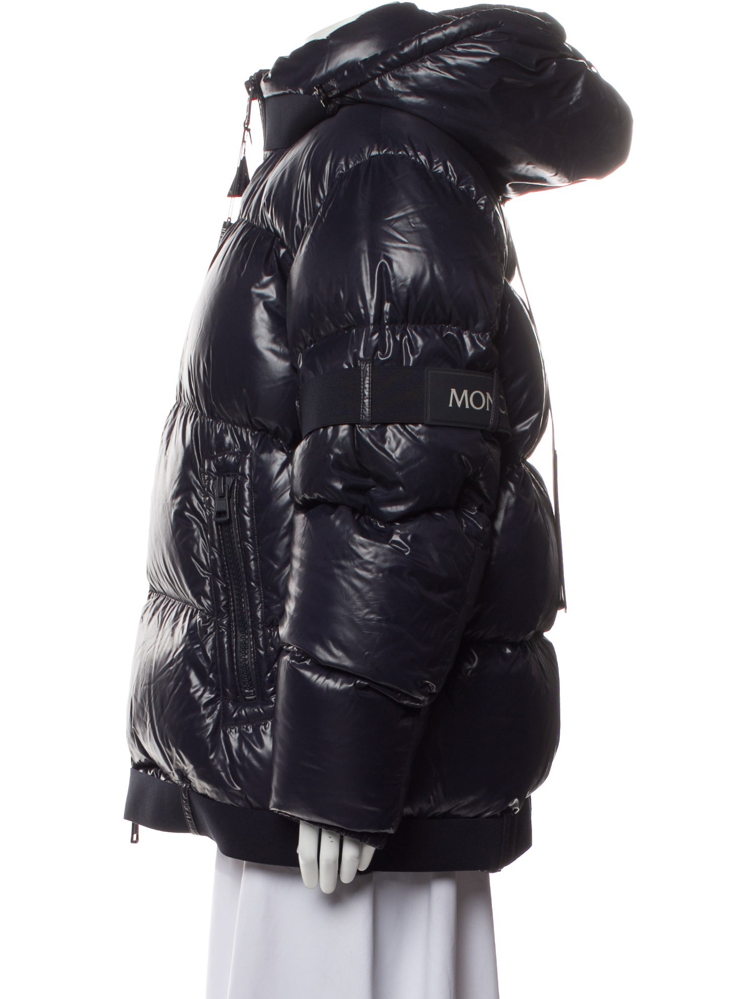 Moncler Down Coat Blue Coats, Clothing MOC118353 The RealReal