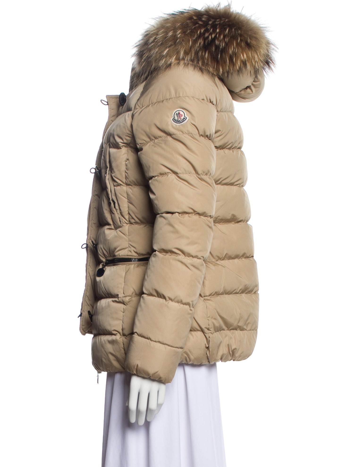 Moncler Coat - Neutrals Coats, Clothing - MOC118699 | The RealReal