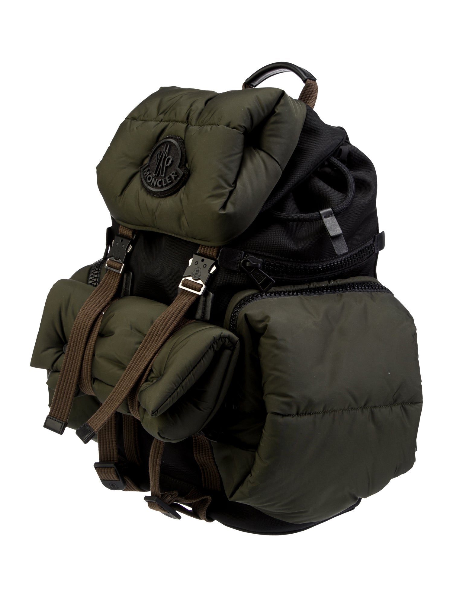 Moncler Nylon Area Backpack Green Backpacks, Bags MOC119247 The