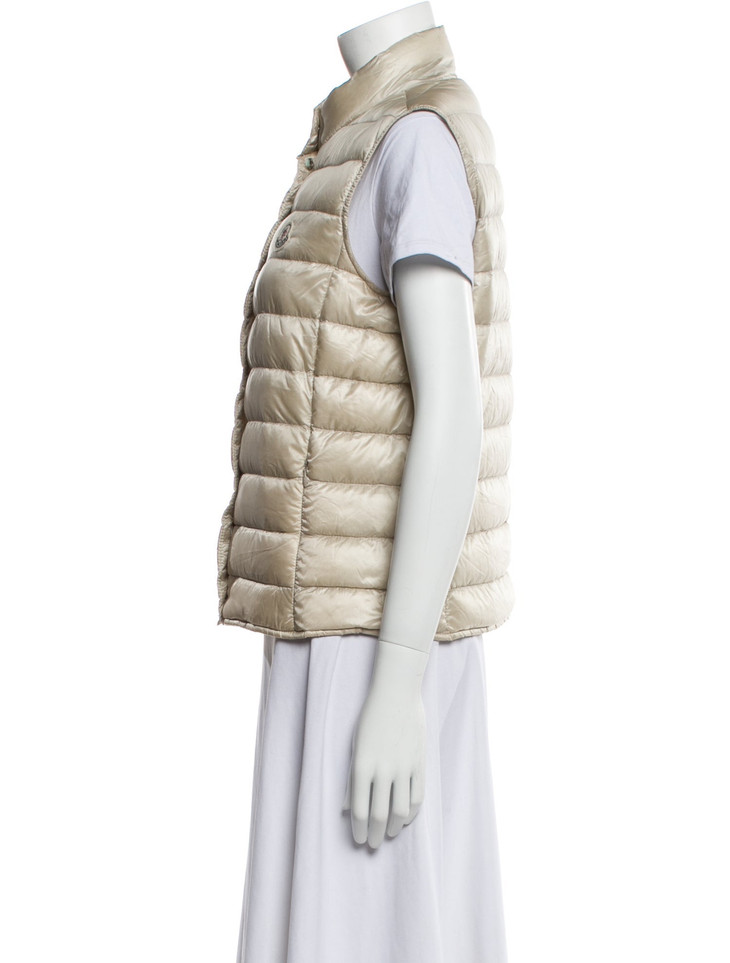 Moncler Vest Neutrals Jackets, Clothing MOC119569 The RealReal