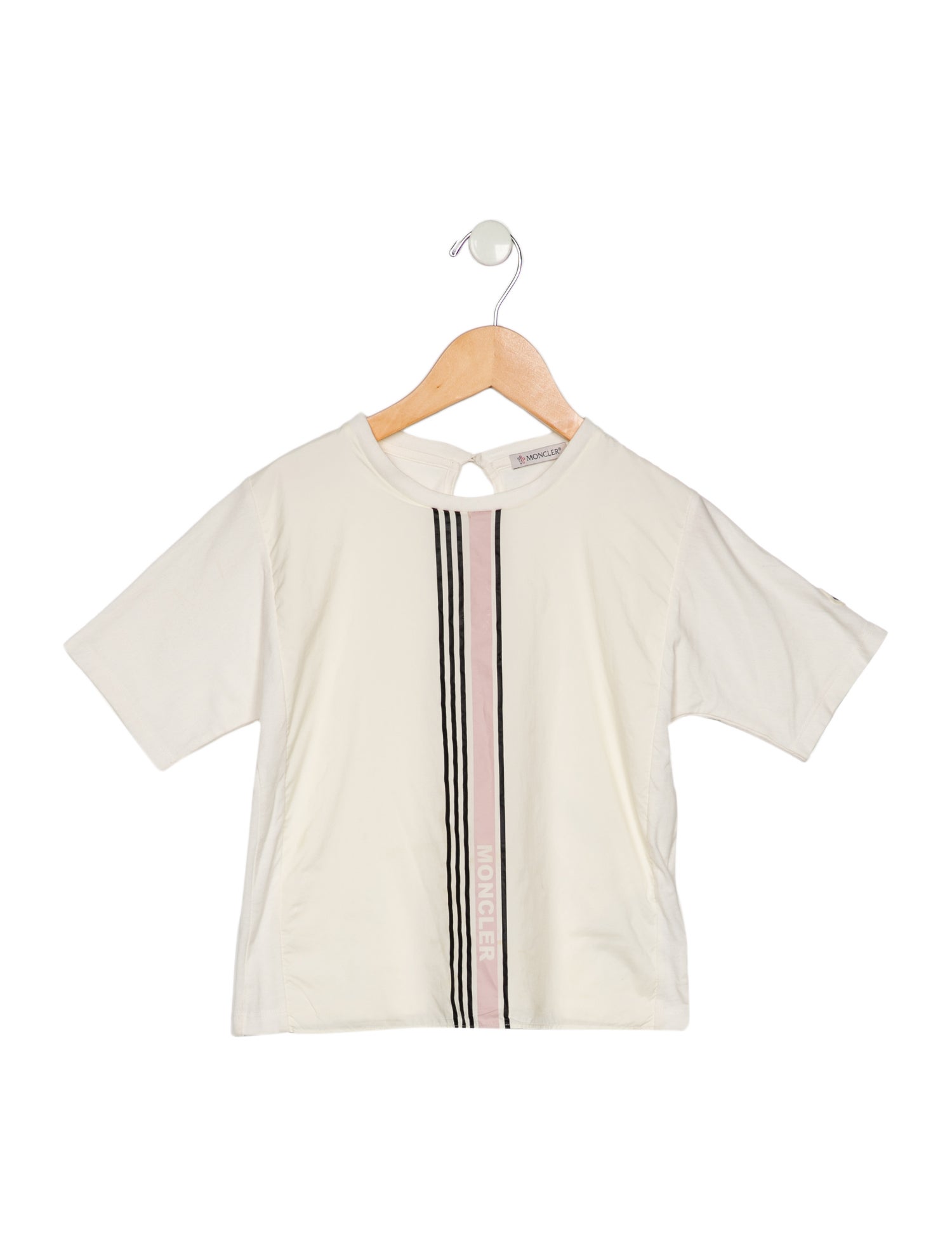 Moncler Girls Graphic Short Sleeve T-Shirt