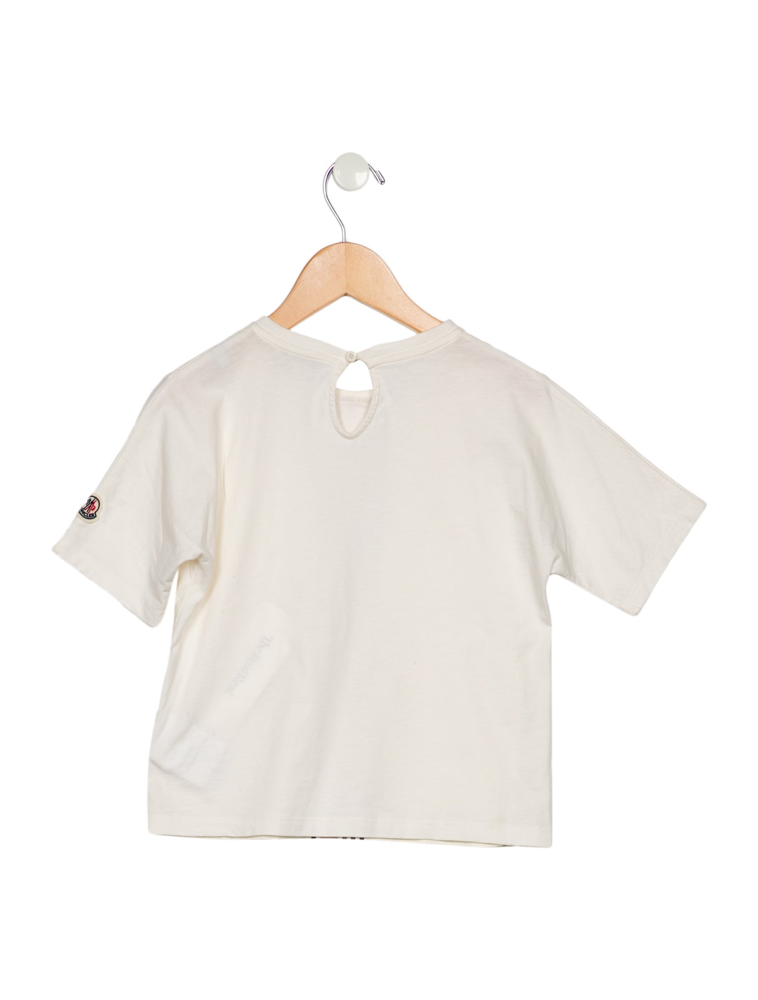 Moncler Girls Graphic Short Sleeve T-Shirt