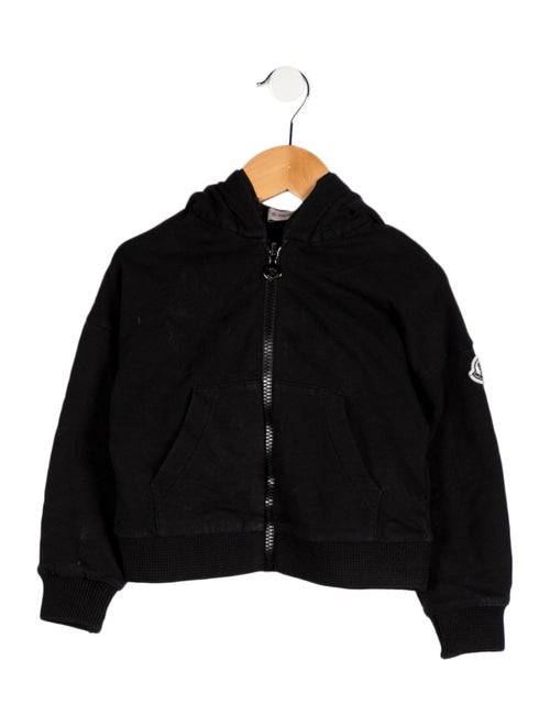 Moncler Girls' Solid Woven Sweatshirt