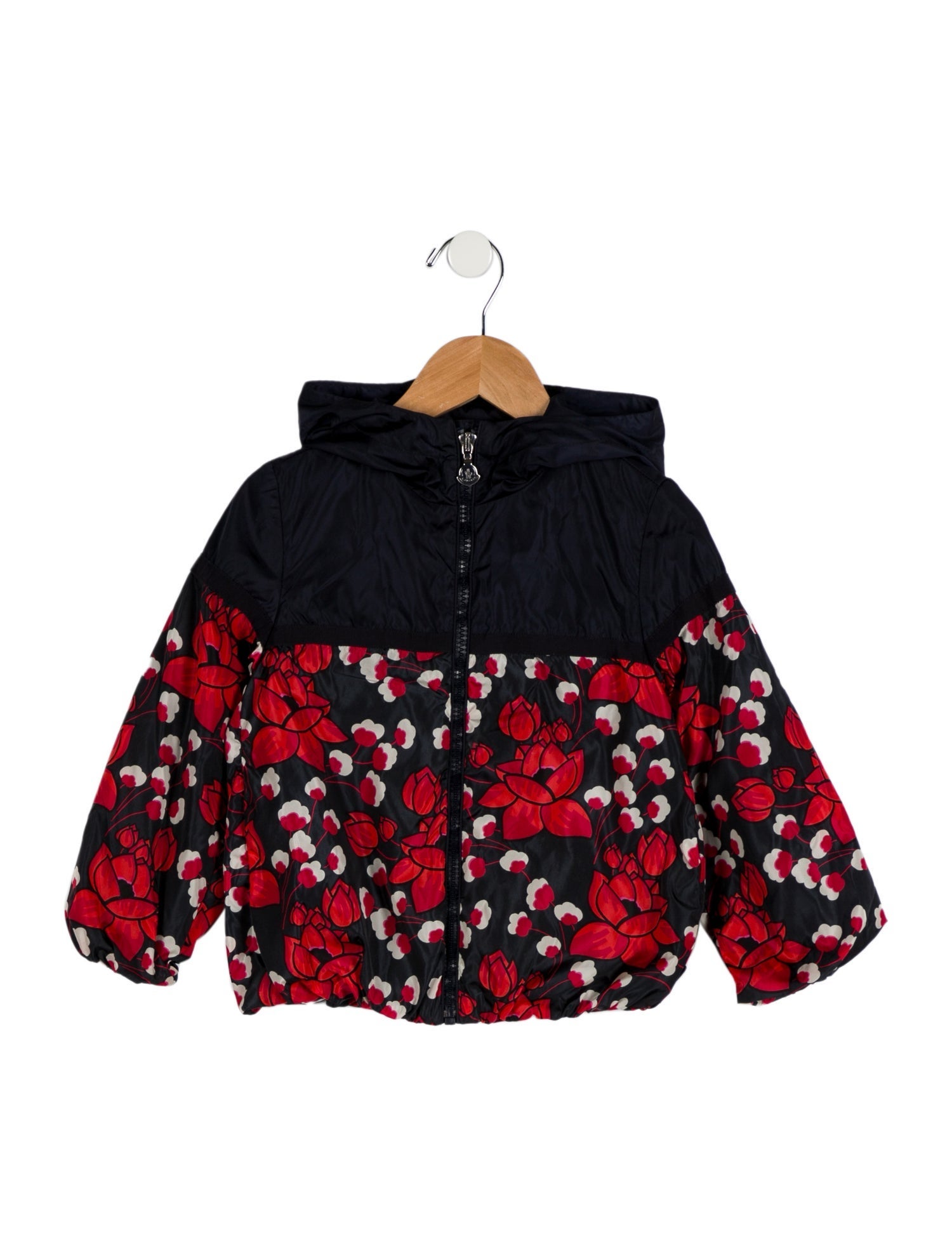 Moncler Kids' Floral Printed Jacket