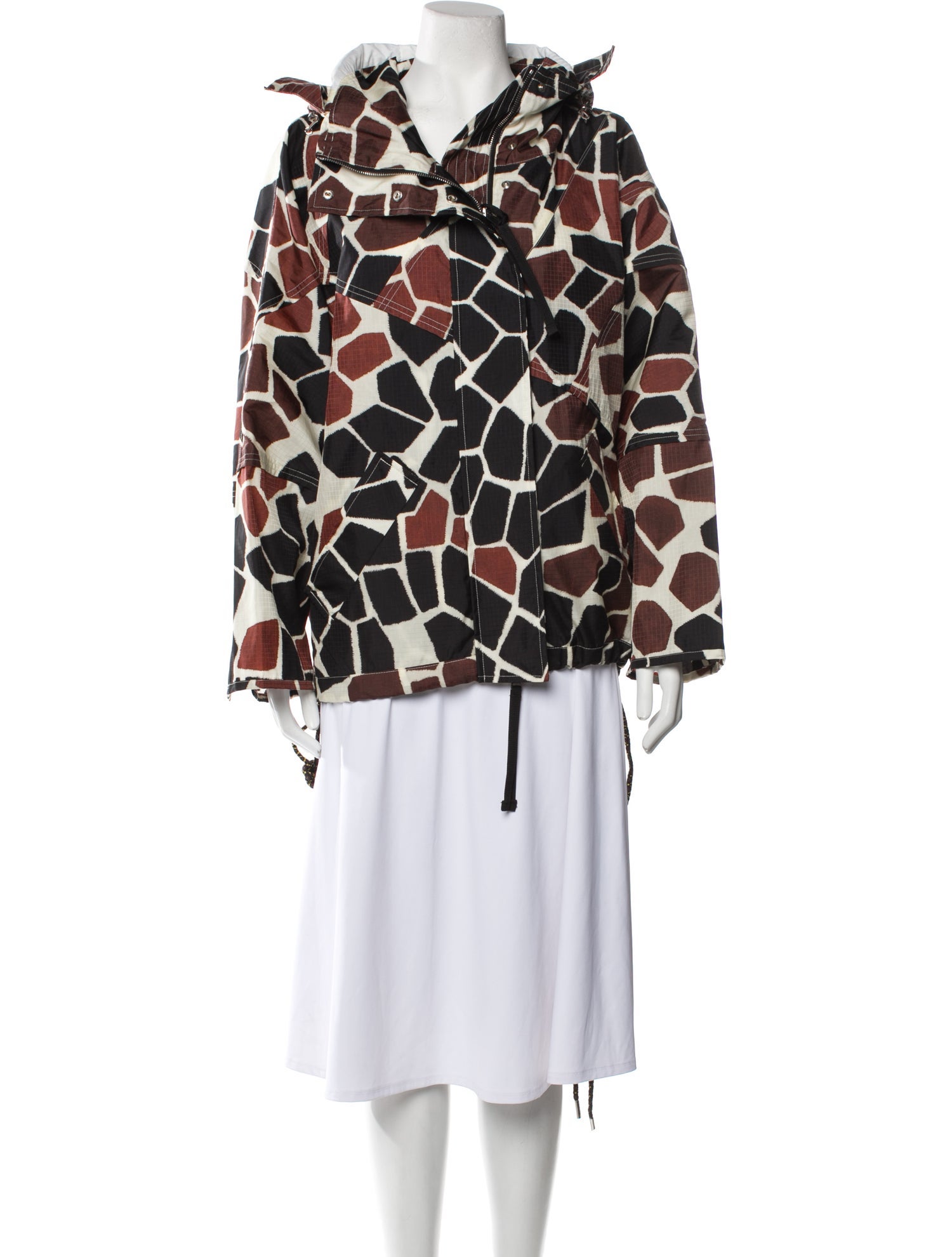 2 Moncler 1952 Animal Print Jacket w/ Tags