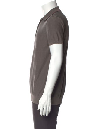 Moncler Collar Short Sleeve Polo Shirt