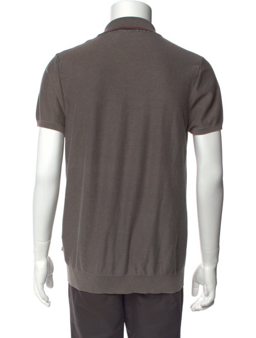 Moncler Collar Short Sleeve Polo Shirt