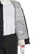 Moncler Striped Puffer Coat