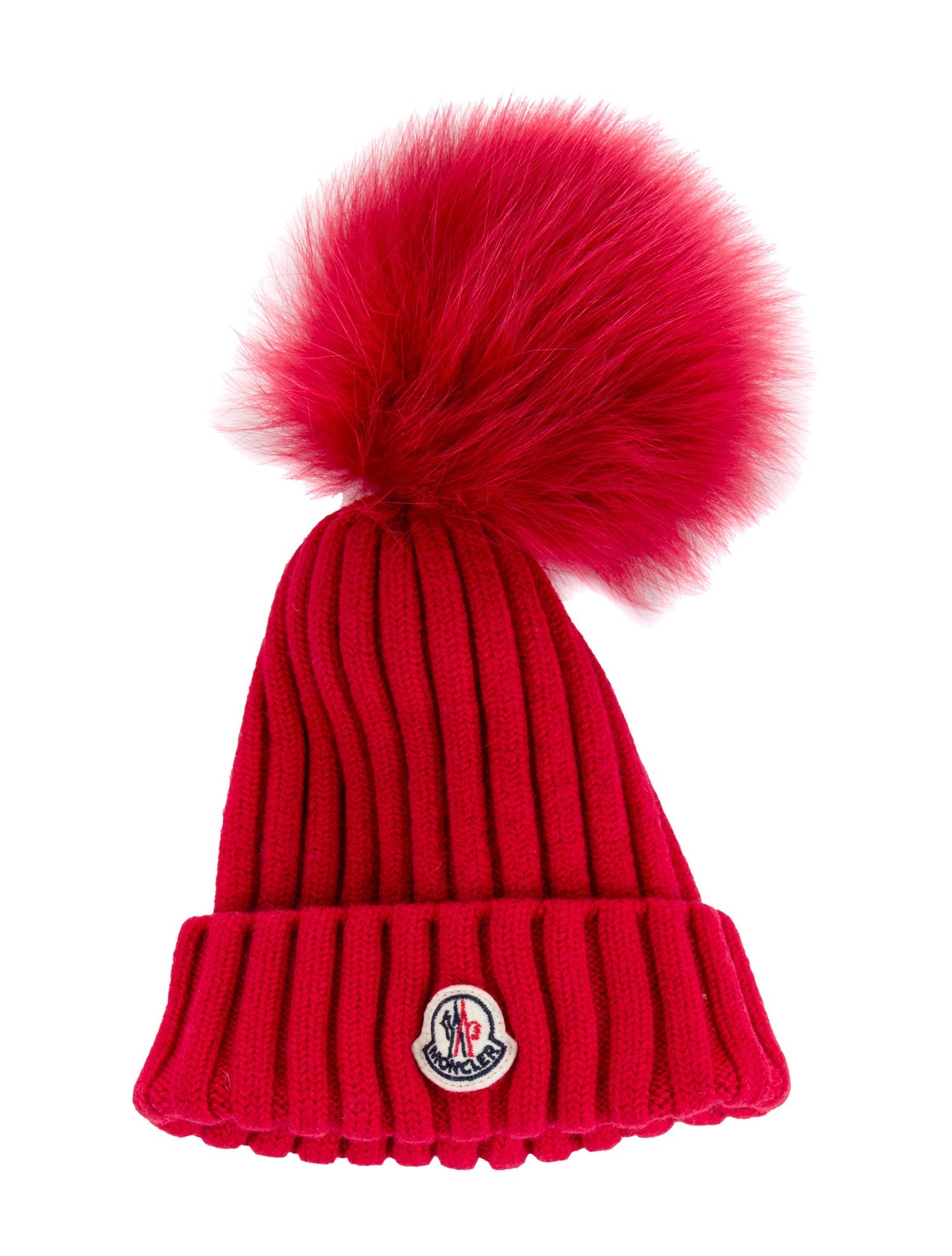 Moncler Pom Pom Knit Beanie