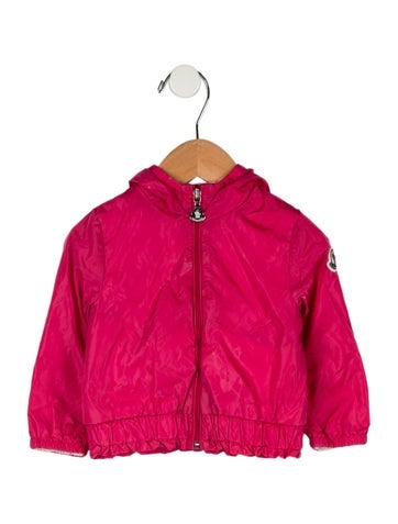 Moncler Sizes 0-24 Months Girls' Nylon Hooded Jacket 9M