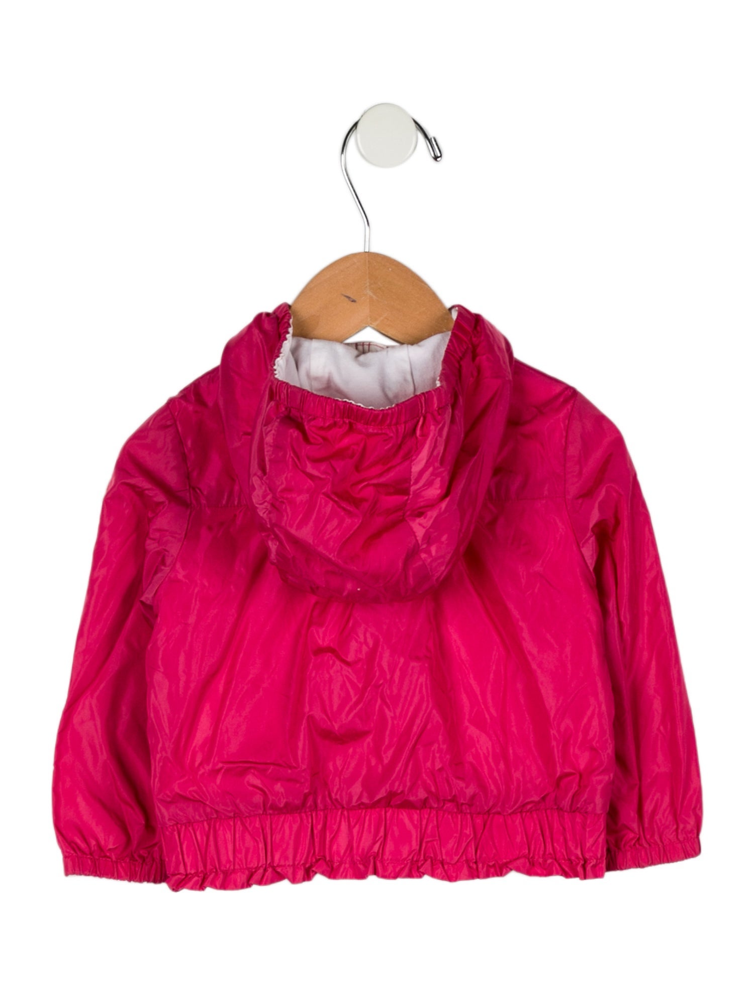 Moncler Girls' Nylon Hooded Jacket
