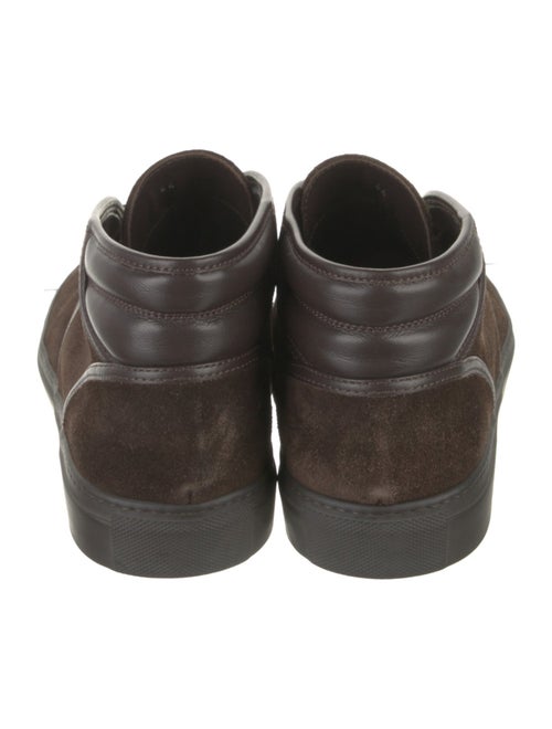 Moncler Suede Lace-Up Boots