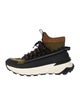 Moncler Colorblock Pattern Wedge Sneakers