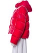 Moncler Velvet Faux Fur Jacket
