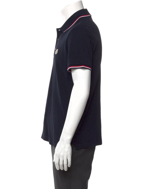Moncler Collar Short Sleeve Polo Shirt