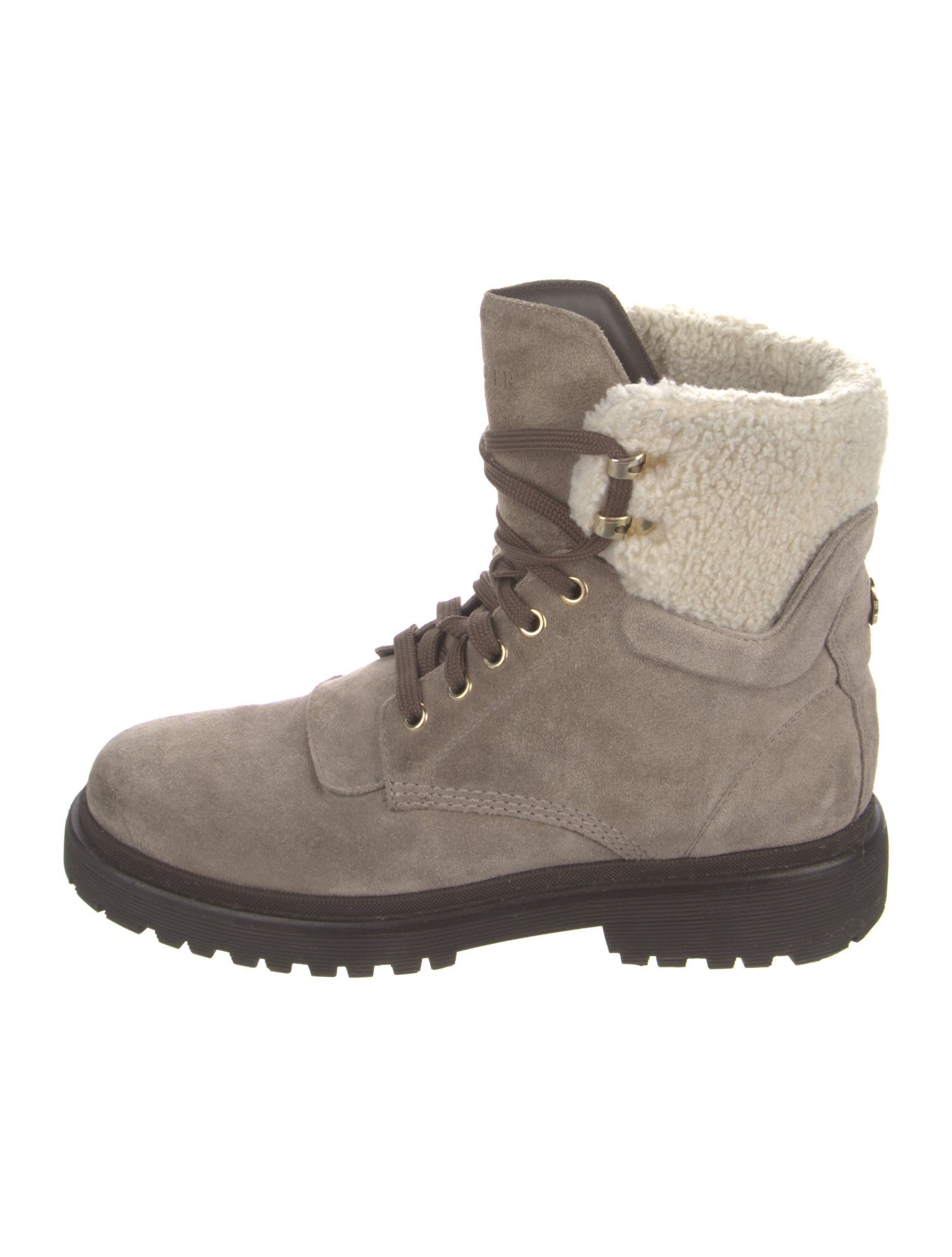 Moncler Suede Combat Boots