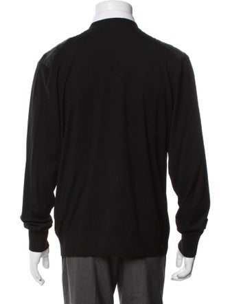 Moncler V-Neck Long Sleeve Cardigan