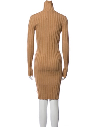 Moncler Turtleneck Knee-Length Dress