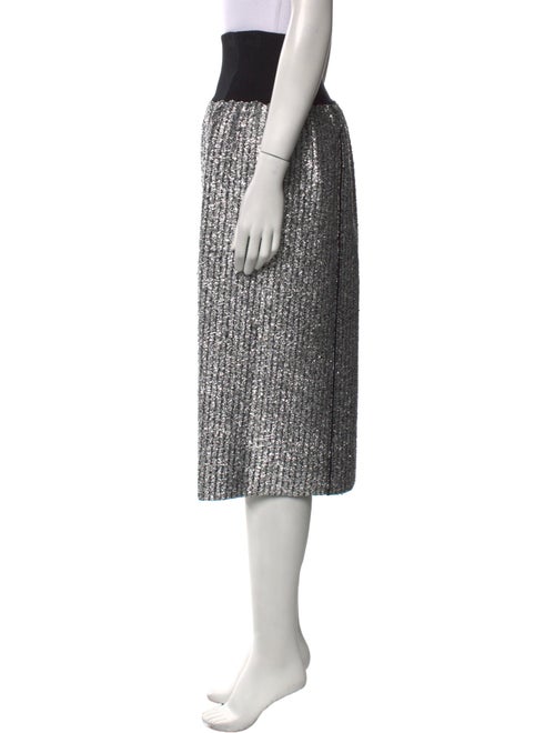 Moncler Wool Midi Length Skirt