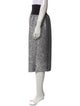 Moncler Wool Midi Length Skirt
