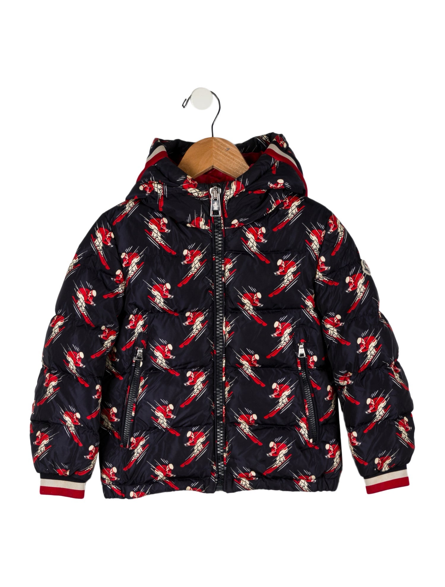 Moncler Girls' Printed Down Coat