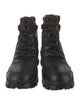 Moncler Leather Combat Boots