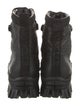 Moncler Leather Combat Boots