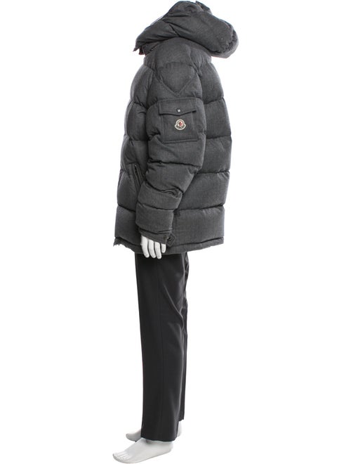 Moncler Virgin Wool Puffer Coat