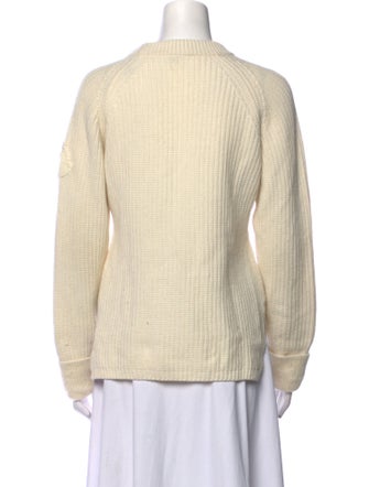 Moncler Virgin Wool Crew Neck Sweater