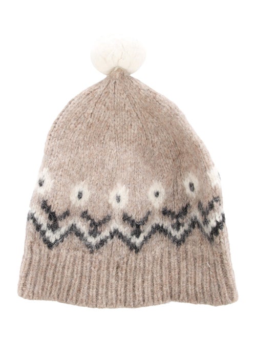 Moncler Knitted Pattern Beanie